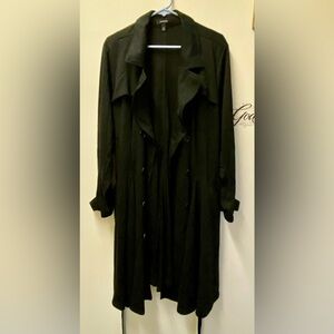 5/$25 Black Friday Sale! Torrid Black Swing Coat GUC